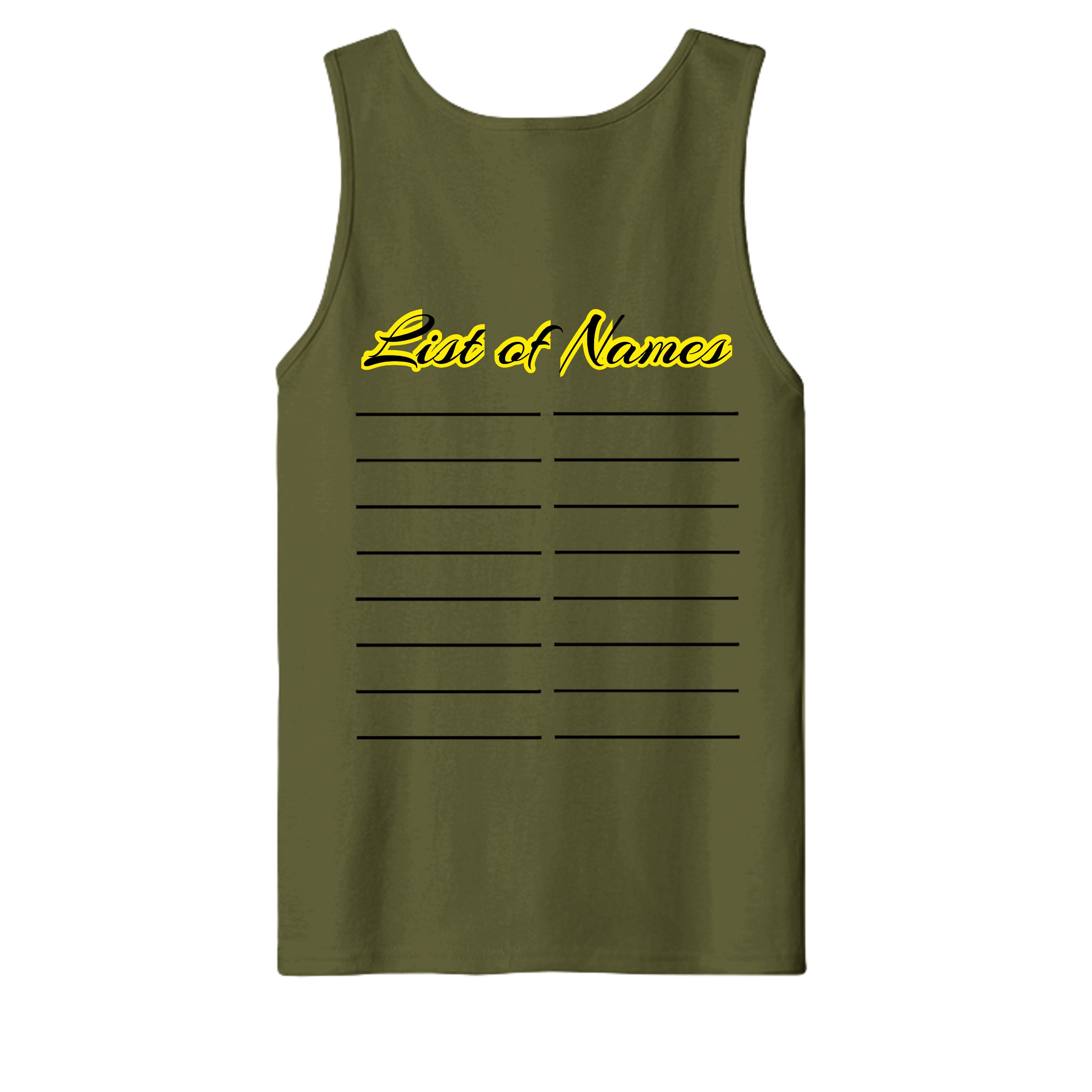 Military Green - S105 - BACK